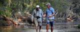 Ian Morris and guest at Gungurul, Kakadu  (photo copyright Mike Jarvis)