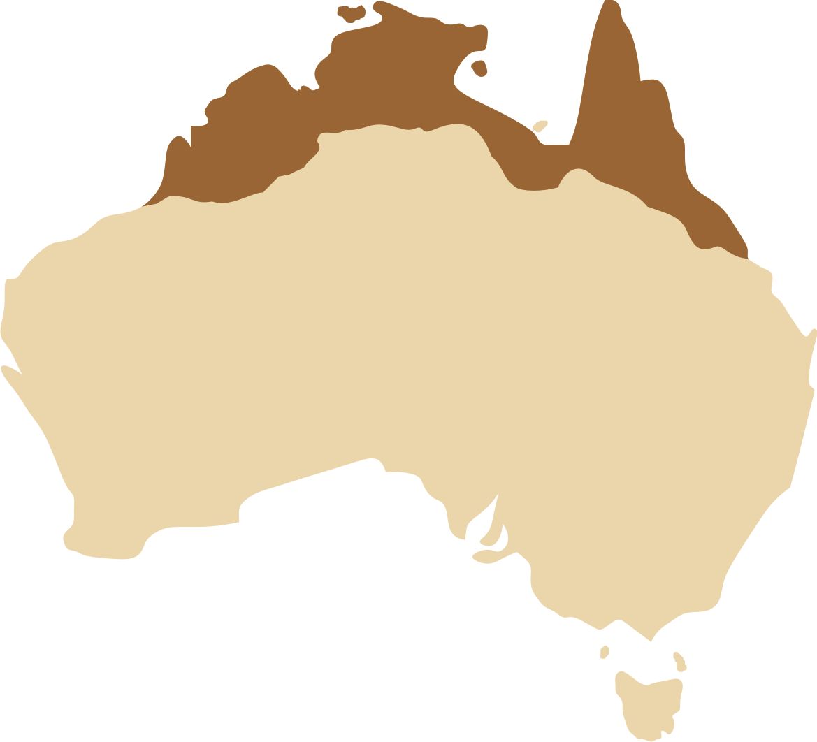 Great Bowerbird distribution