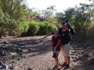 John and Marie Edith River Creek  (photo copyright Mike Jarvis)