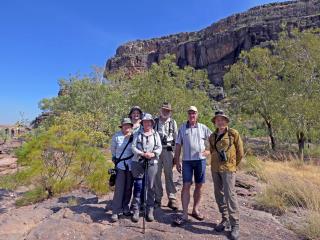 Group at Gunwarddehwardde lookout  (photo copyright Mike Jarvis)