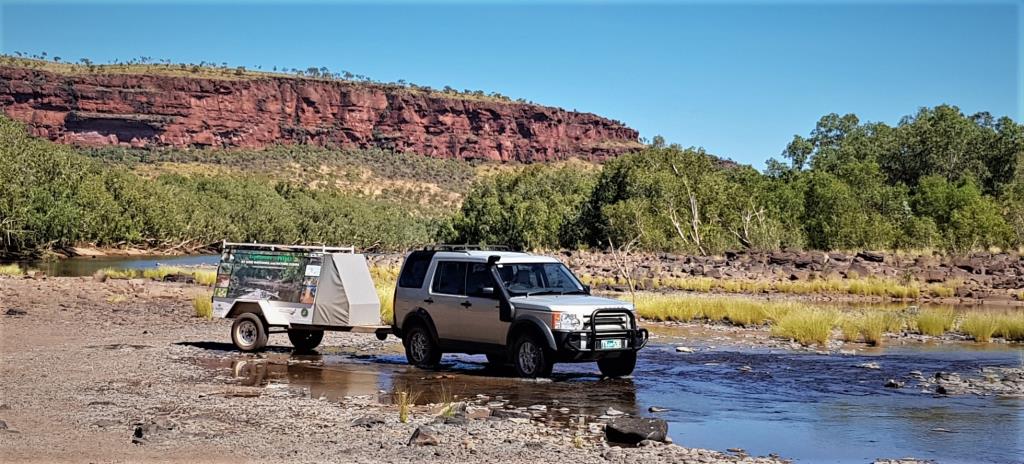 At the Old Victoria River Crossing  (photo copyright Mike Jarvis)