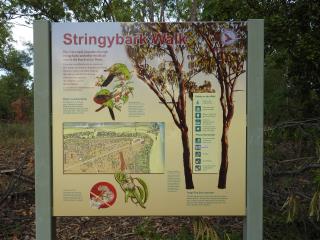 Stringybark Walk sign  (photo copyright Mike Jarvis)